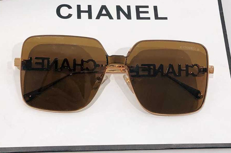 CHX95070 Sunglasses Gold Brown