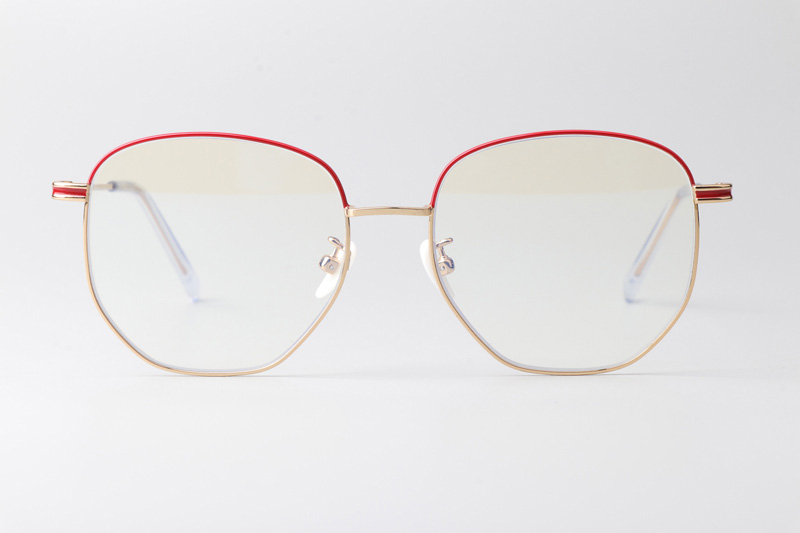 CL195001 Eyeglasses Red Gold