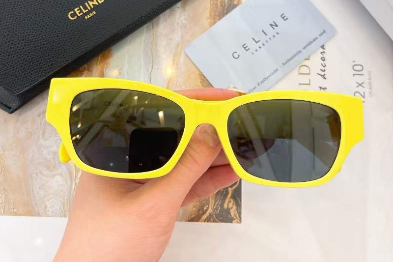 CL40197U Sunglasses Yellow Gray