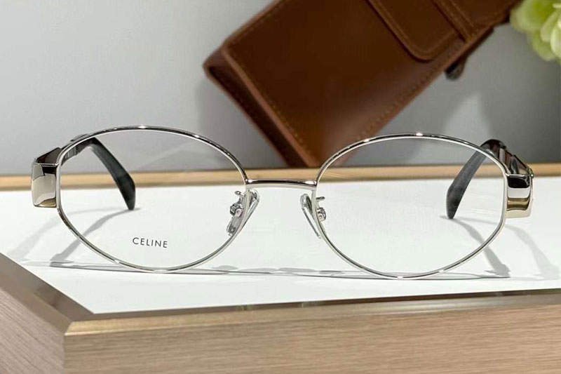 CL40235U Eyeglasses Silver