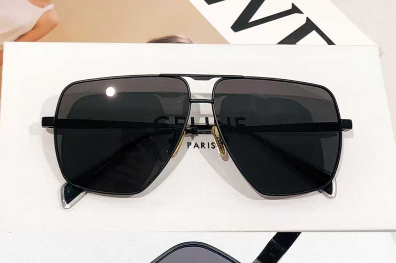 CL40246U-A Sunglasses Black Gray