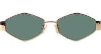 CL40254U Sunglasses Gold Green