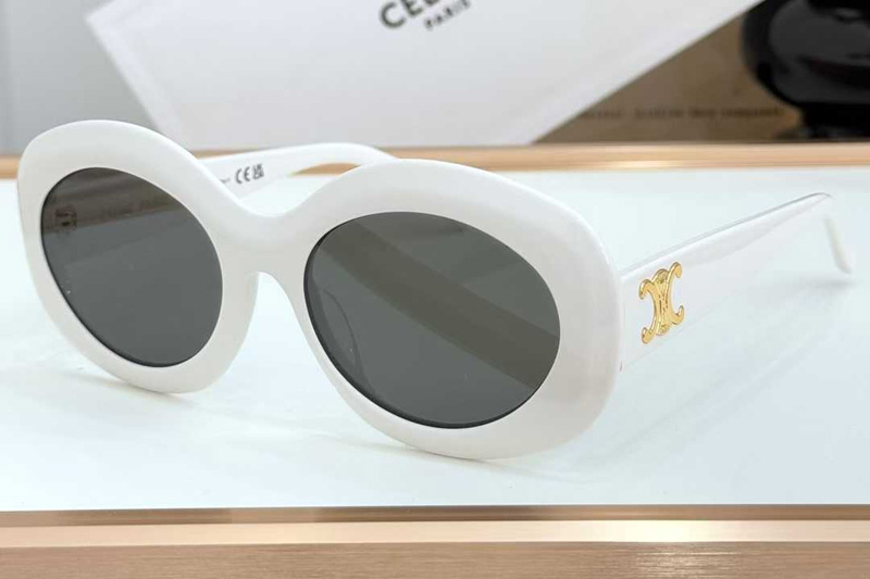 CL40292U Sunglasses White Gray