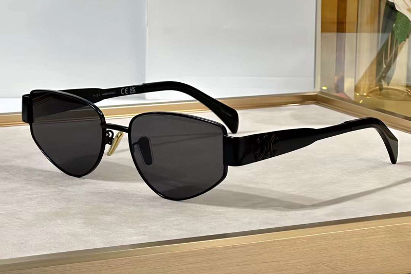 CL40293U Sunglasses Black Gray