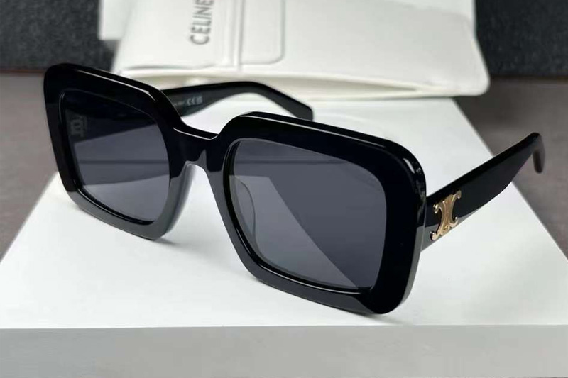 CL40304U Sunglasses Black Gray