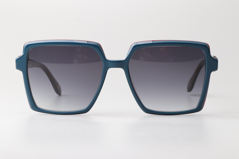 CSHK007 Sunglasses Blue Gradient Gray