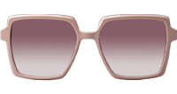 CSHK007 Sunglasses Cream Gradient Pink