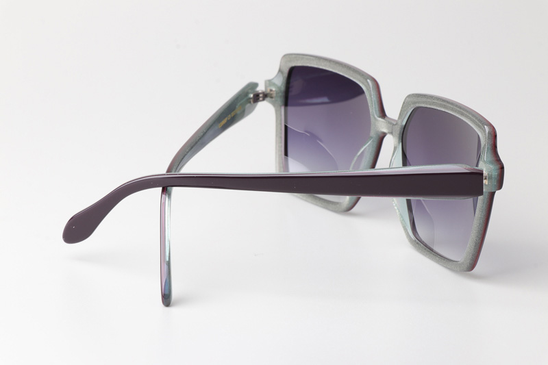 CSHK007 Sunglasses Purple Gradient Blue