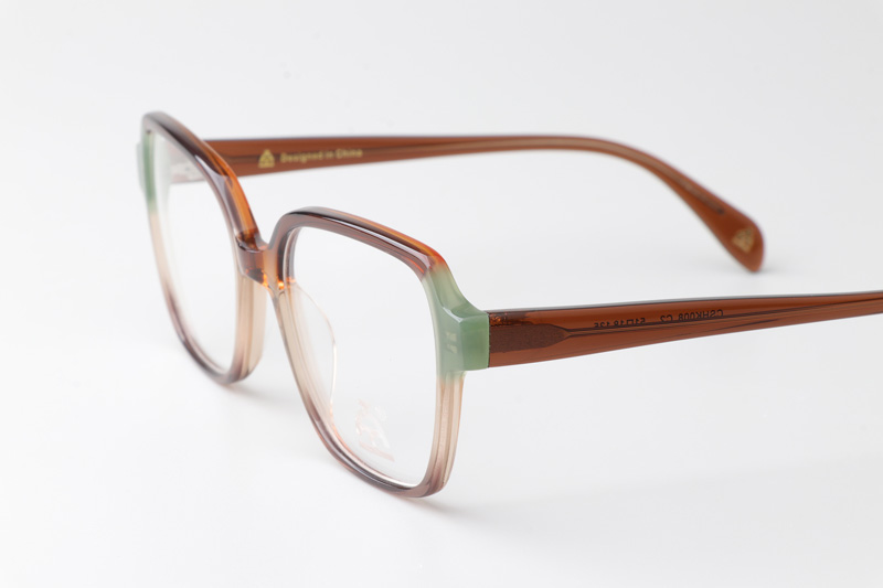 CSHK008 Eyeglasses Brown