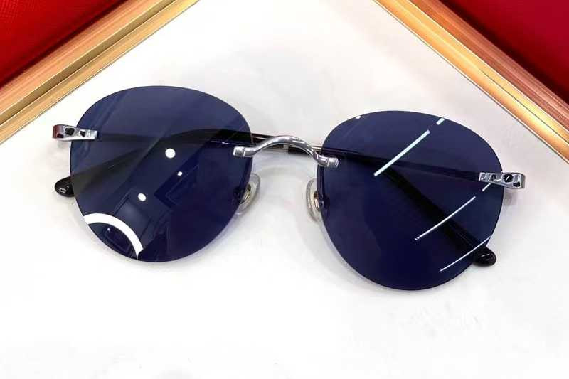 CT0309S Sunglasses Silver Blue