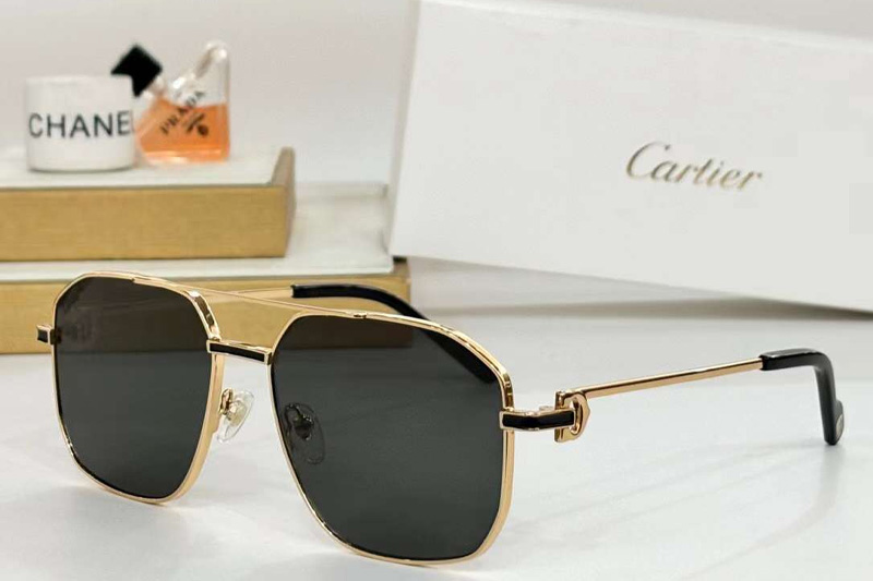 CT0333S Sunglasses Gold Gray