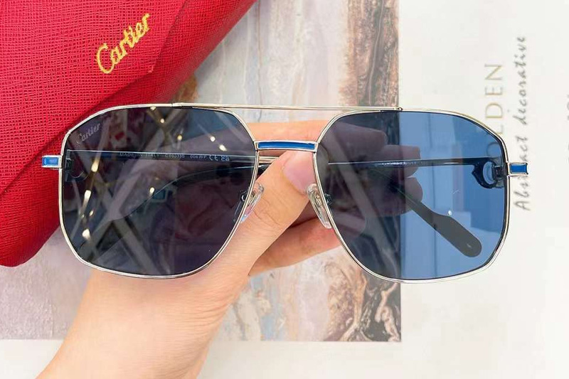 CT0333S Sunglasses Silver Blue