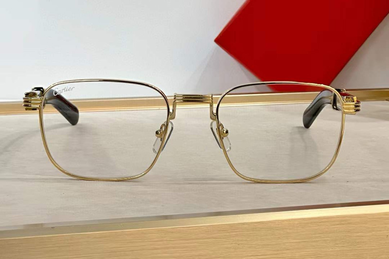 CT0363S Eyeglasses Gold Black