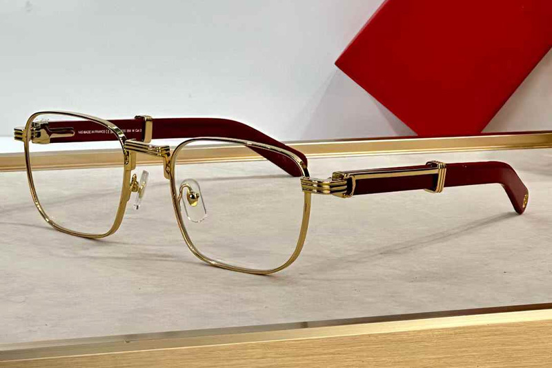 CT0363S Eyeglasses Gold Red