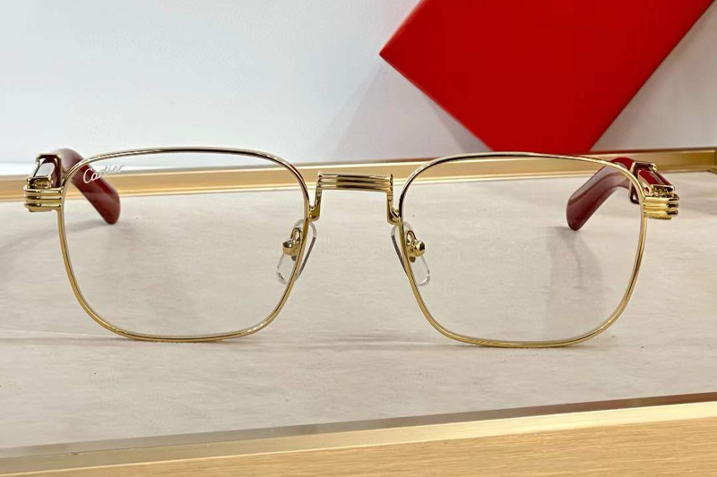 CT0363S Eyeglasses Gold Red