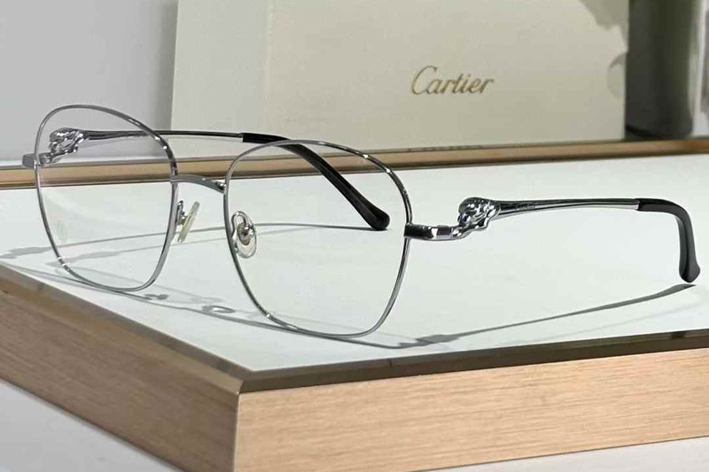 CT0371O Eyeglasses Silver