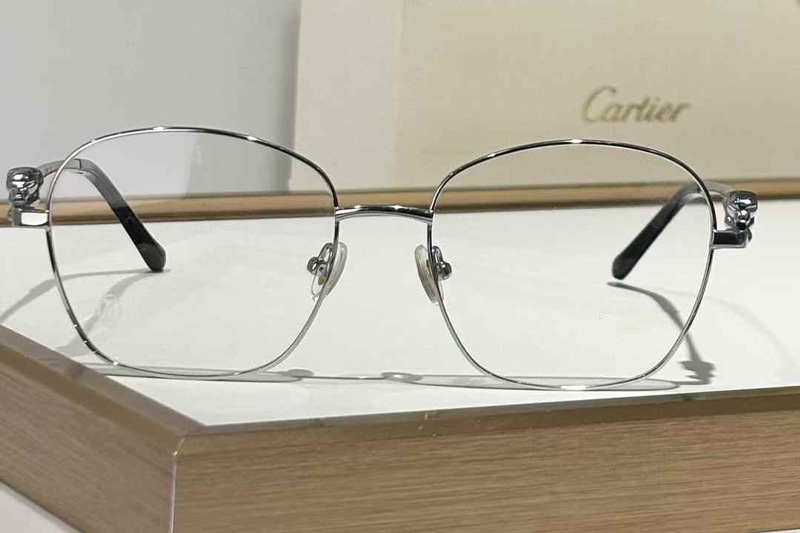 CT0371O Eyeglasses Silver