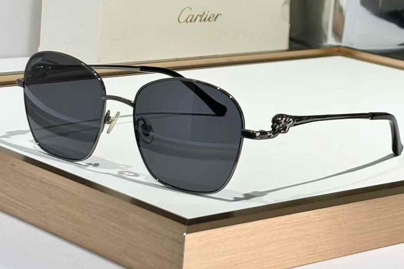 CT0371O Sunglasses Gunmetal Gray