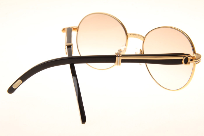 CT 1990-0692 Black Buffalo Sunglasses In Gold Brown
