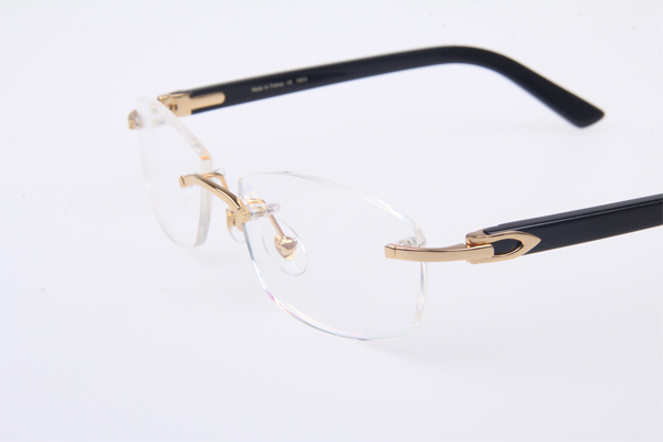 CT 5952143 Eyeglasses In Gold With Black Arms