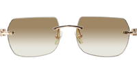 CT 8300818 Blue Wood Sunglasses Gold Gradient Brown