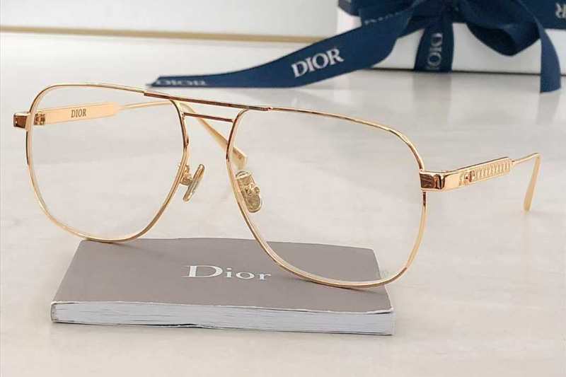 Cannage A3U Eyeglasses Gold