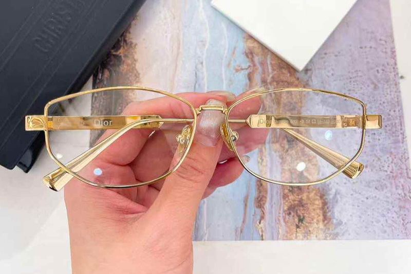 Cannage B1U Eyeglasses Gold