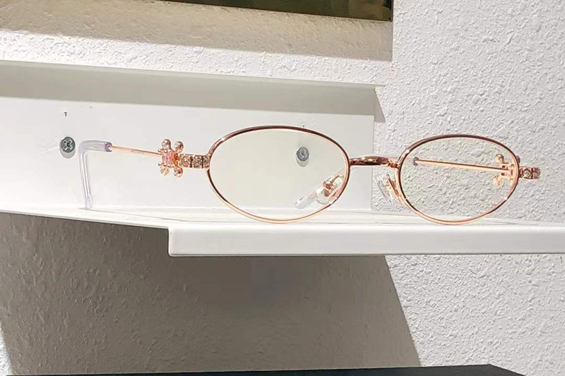 Carat Eyeglasses Rose Gold