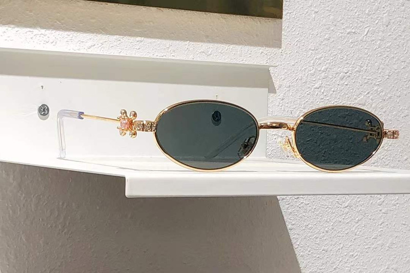 Carat Sunglasses Gold Gray