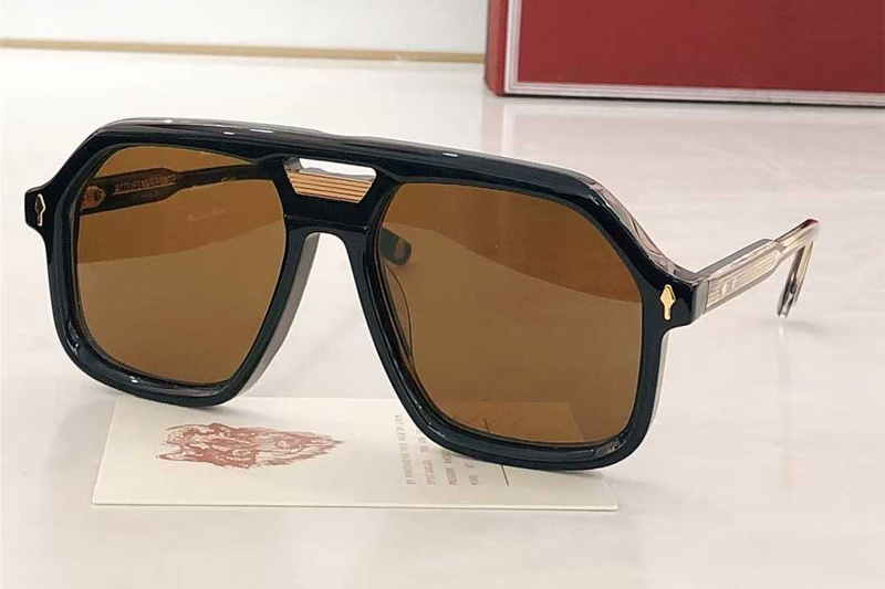 Casius Sunglasses Black Brown