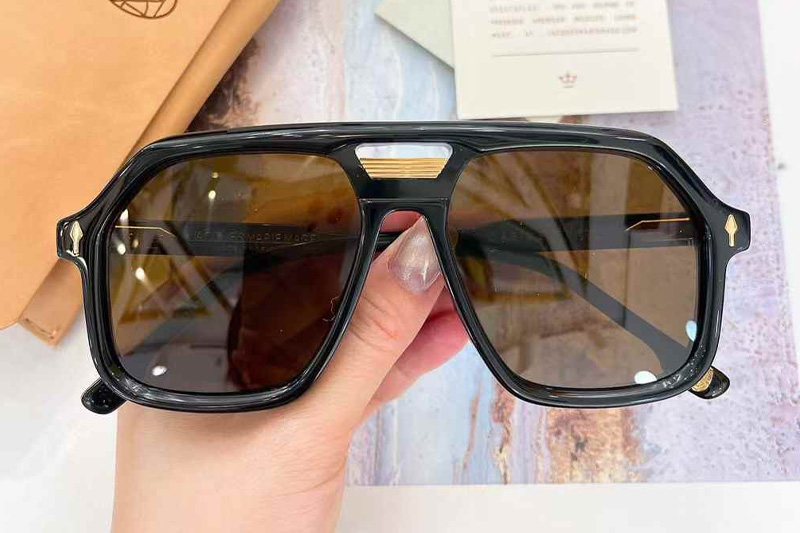 Casius Sunglasses Black Brown