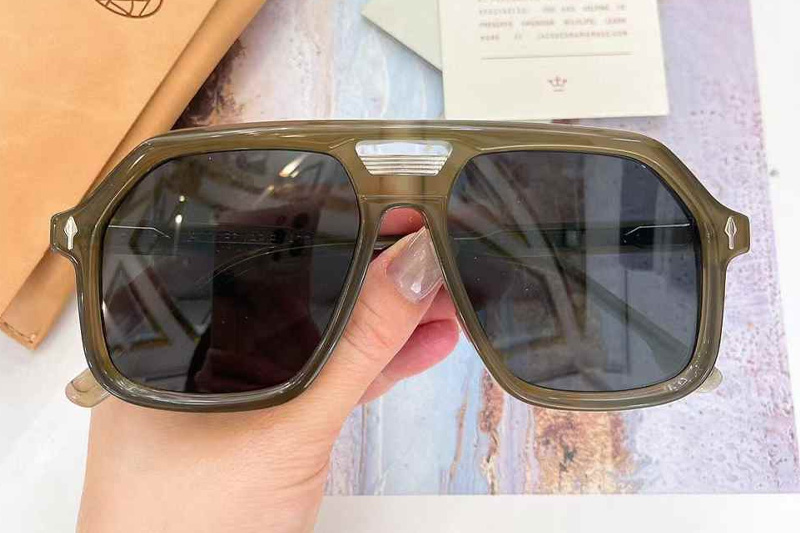 Casius Sunglasses Green Gray