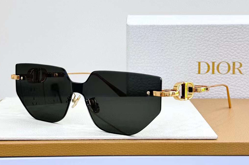 Chain M3U Sunglasses Gold Gray