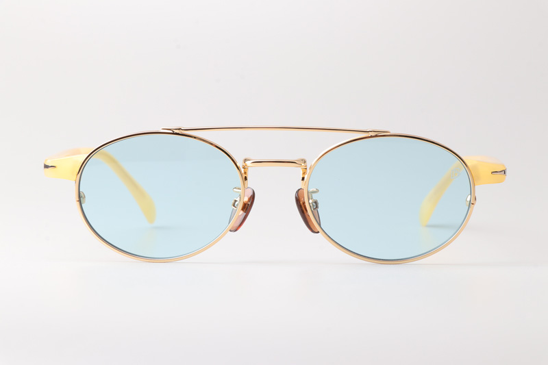 DB1042S Sunglasses Gold Yellow Blue