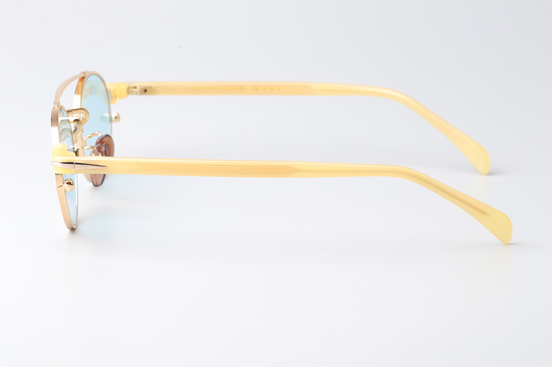 DB1042S Sunglasses Gold Yellow Blue