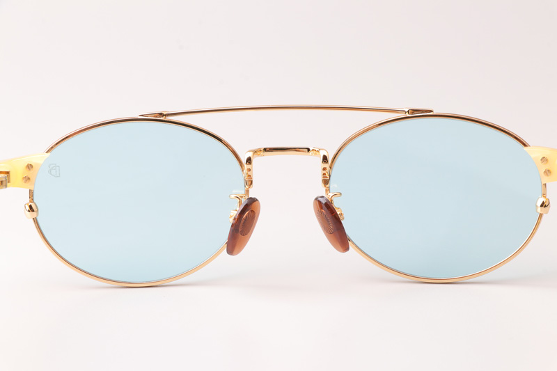 DB1042S Sunglasses Gold Yellow Blue