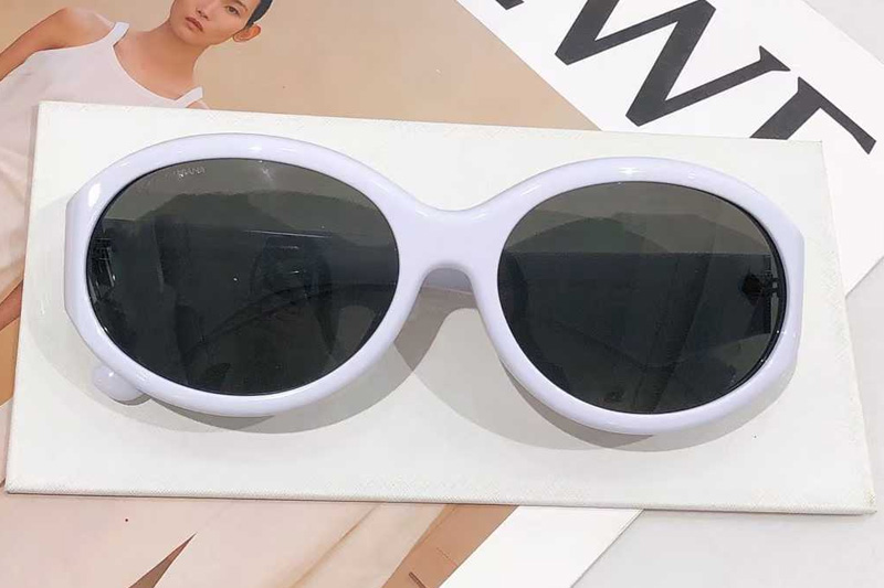 DG6201 Sunglasses White Gray