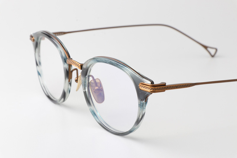 DRX2067 Eyeglasses Blue Bronze