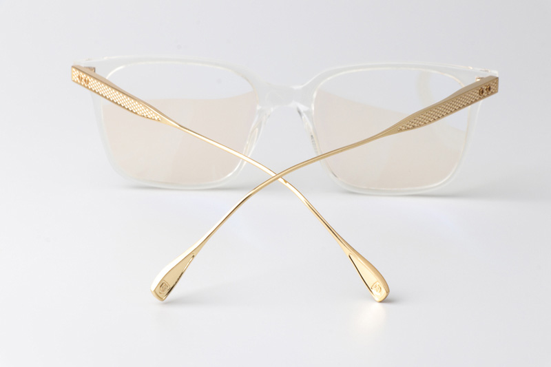 DTX506 Eyeglasses Clear Gold