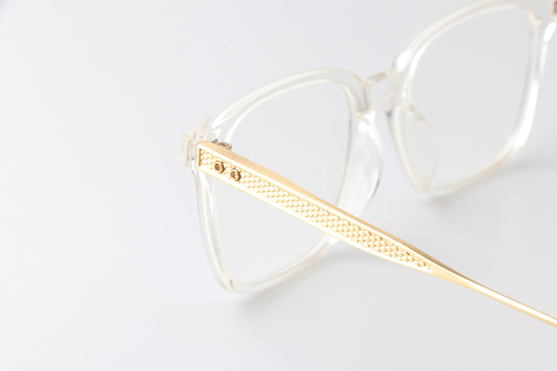 DTX506 Eyeglasses Clear Gold