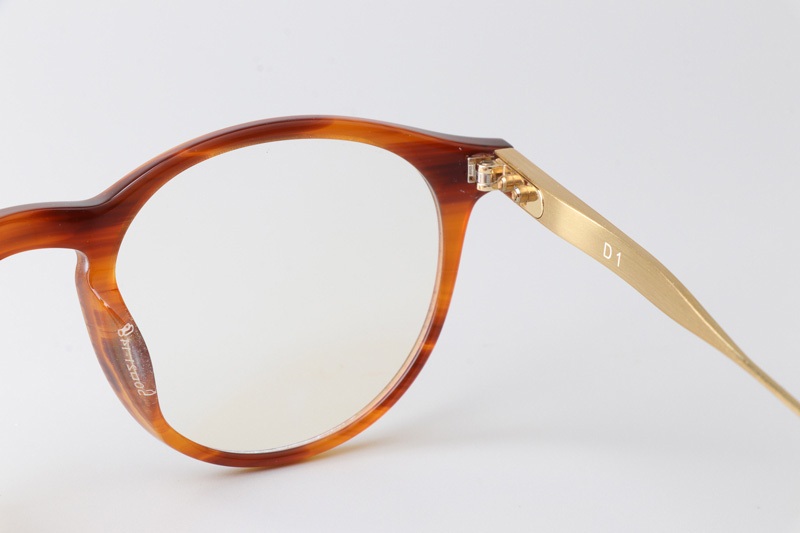 DTX507 Eyeglasses Light Tortoise Gold