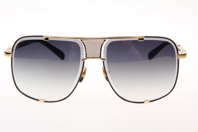 DT Mach Five DRX2087A Sunglasses In Gold Gradient Grey
