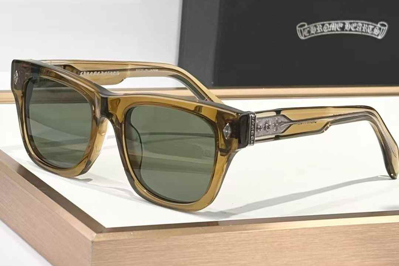 Dickfitzener Sunglasses Brown Green