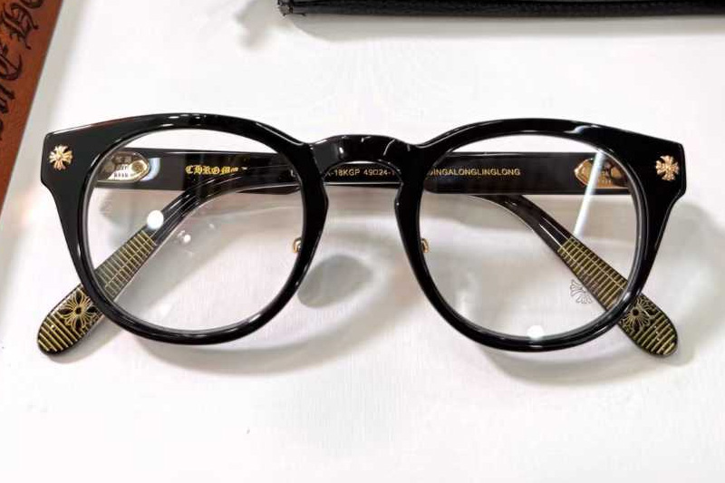 Dingalonglinglong Eyeglasses Black Gold