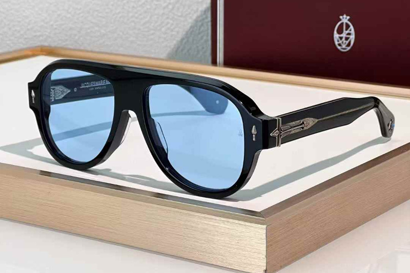 Driftwood Sunglasses Black Blue