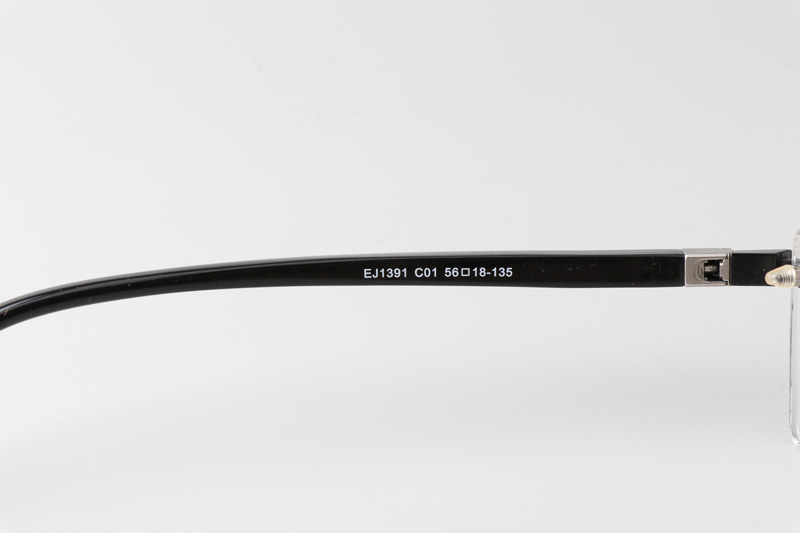 EJ1391 Eyeglasses Black