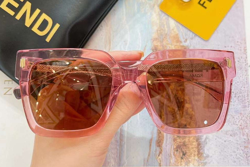 FE40101I Sunglasses Pink Brown