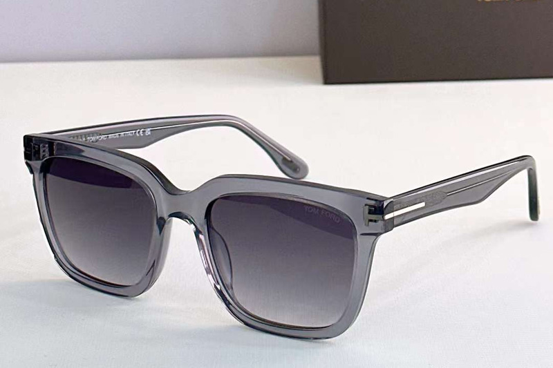 FT0646 Sunglasses Gray Gradient Gray