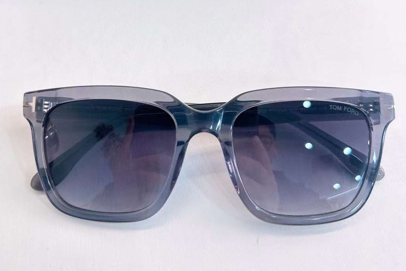 FT0646 Sunglasses Gray Gradient Gray