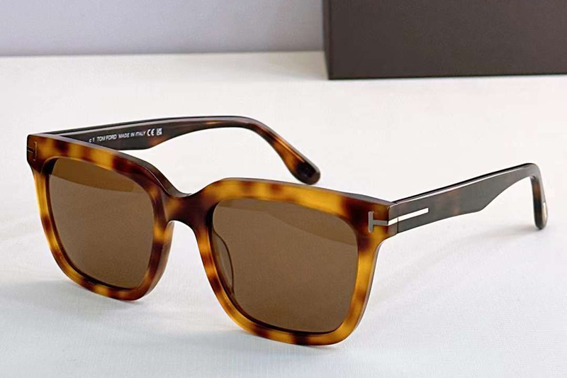 FT0646 Sunglasses Tortoise Brown